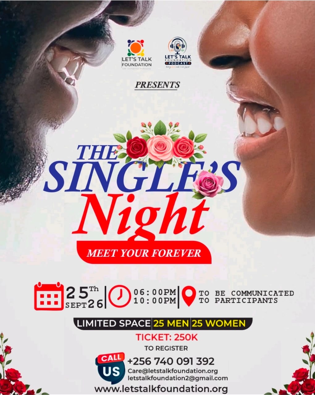 The Singles Night: Meet Your Forever — An Evening of Connection, Conversation and Possibility