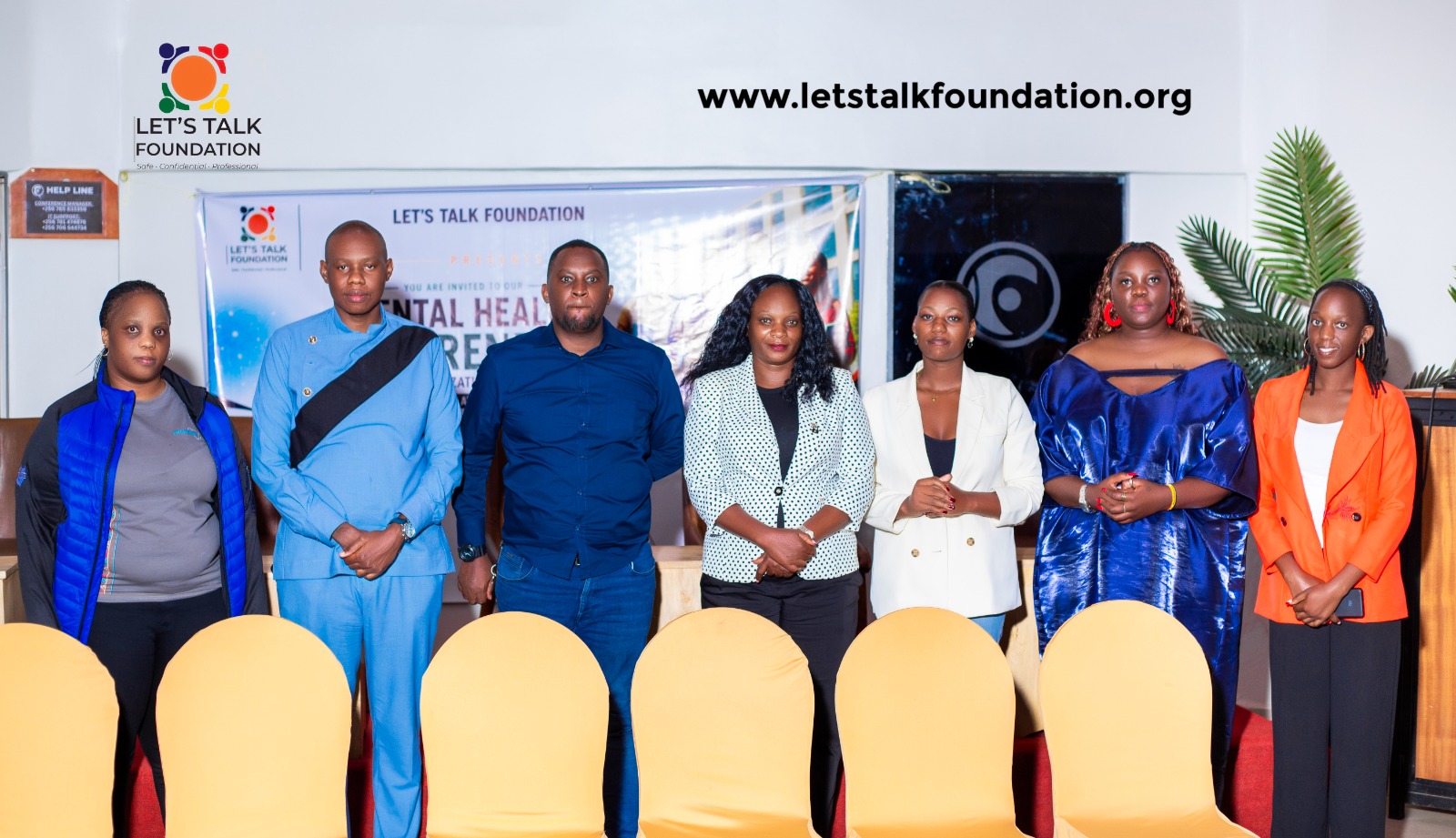 Let's Talk Foundation Official Launch — Fairway Hotel, Kampala